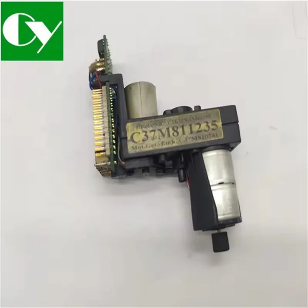 Stepper motor and gearbox