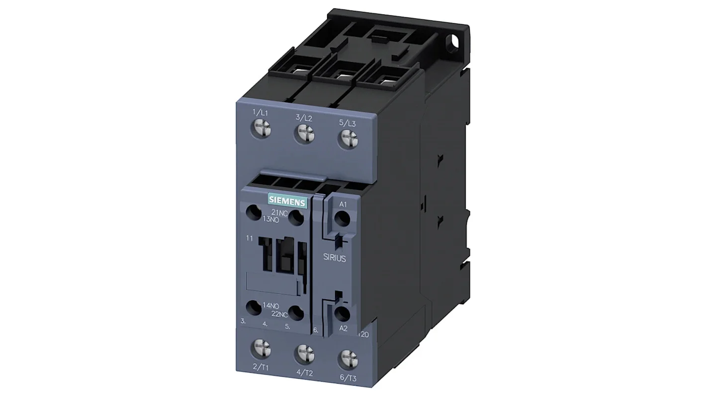 CONTACTOR,AC3:18.5KW/400V
