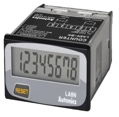 LCD digital pulse counter