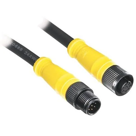  DC Micro (M12) Sensor and Actuator Cord Set
