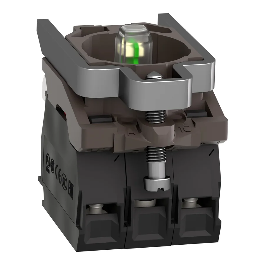 Complete body contact assembly and light block