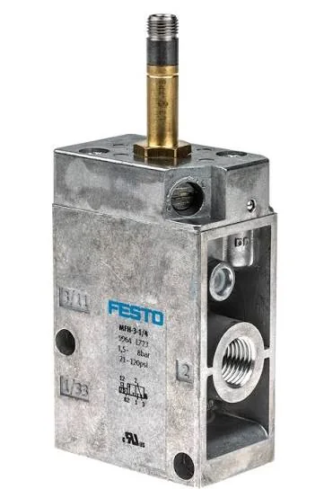 Actuated Pneumatic Solenoid Valve