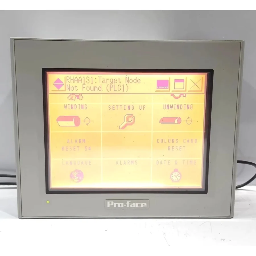 Blue-mode LCD touch screen