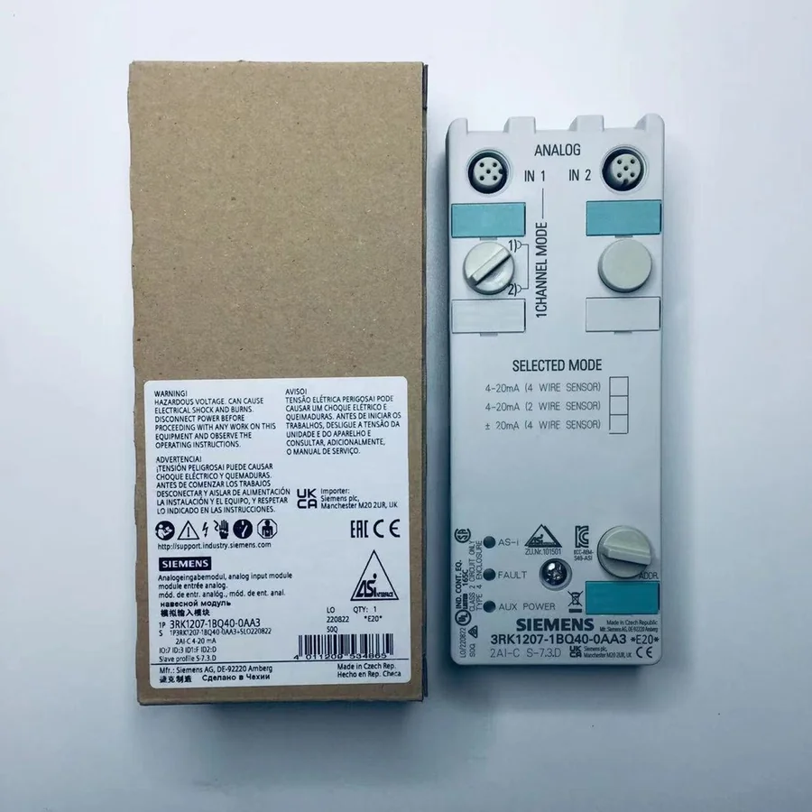  Analog I/O modules