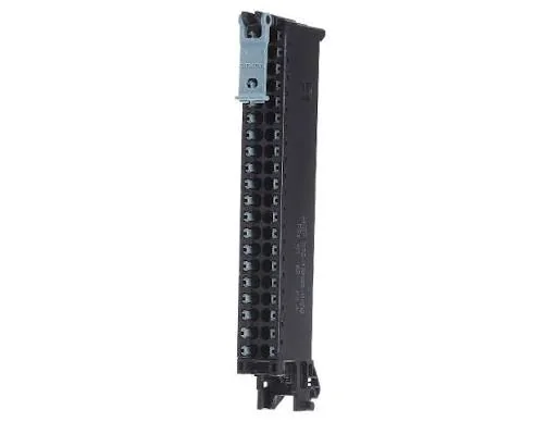 Front connector with a push-in design