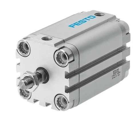 Double-acting pneumatic cylinder