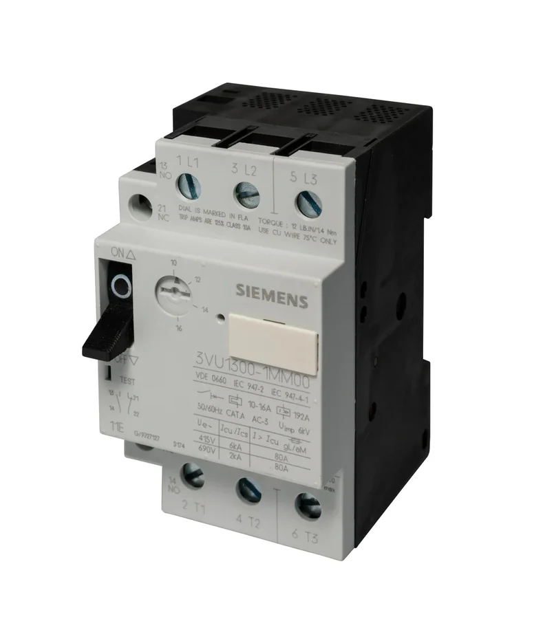 Motor Protection. Circuit breakers