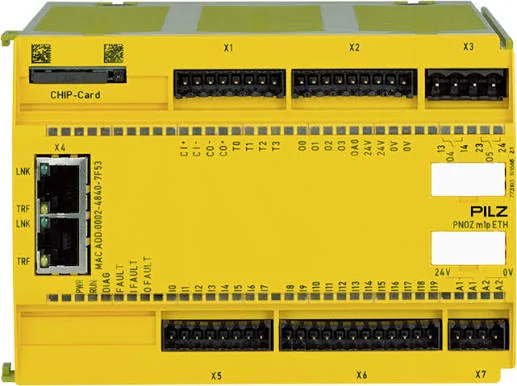 Expandable Safety PLC base unit
