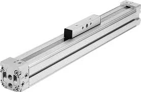 Compact rodless linear actuator