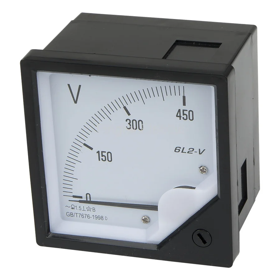 AC analog voltmeter
