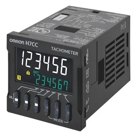 Preset Counter and Tachometer.