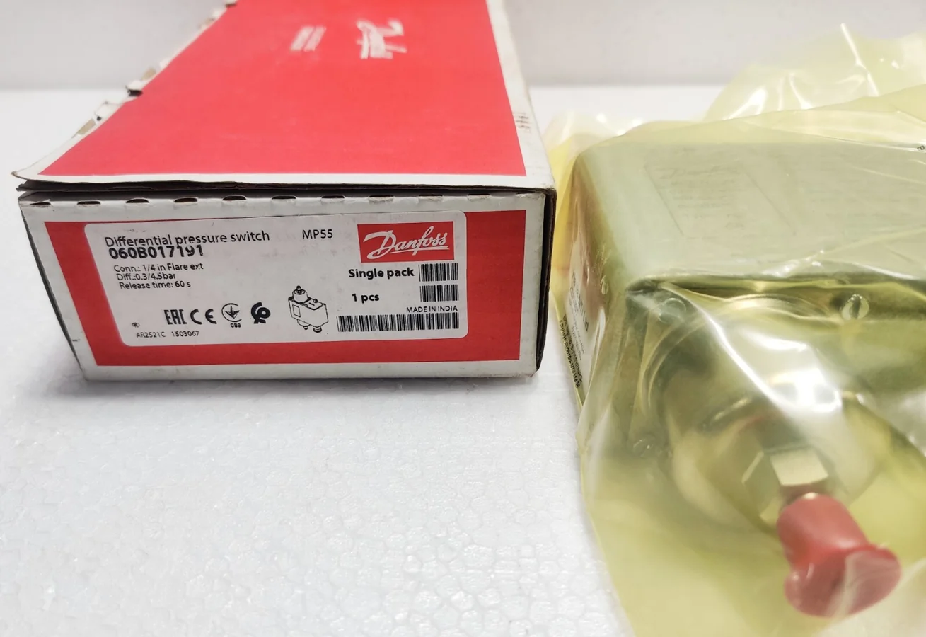 Differential pressure switch, MP55