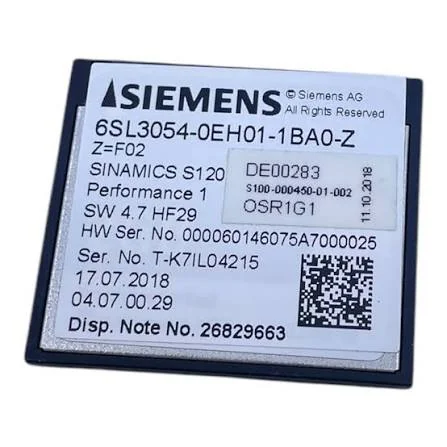 SINAMICS S120 CF card