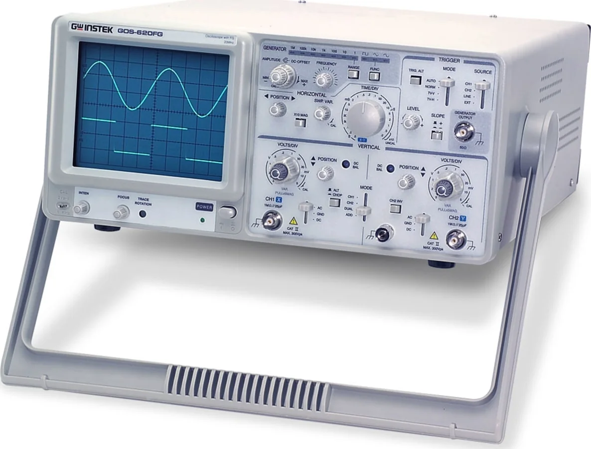  Dual-channel analog oscilloscope