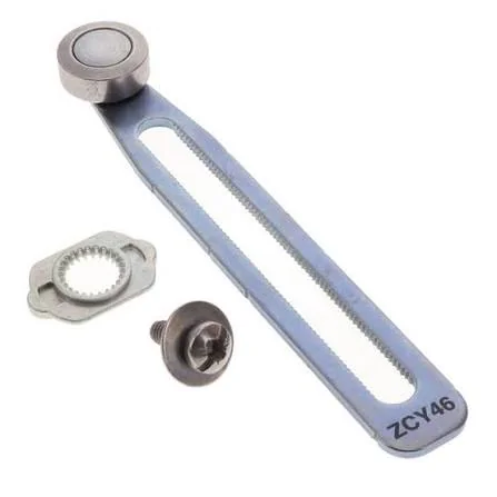 Metal roller limit switch lever