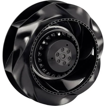 AC centrifugal and radial cooling fan