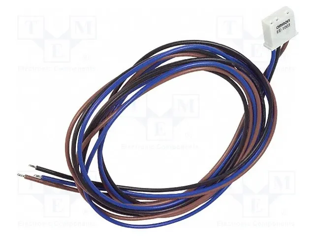 Connector with an attached 1-meter cable