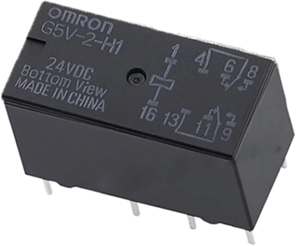 Fully-sealed electromagnetic PCB signal relay 