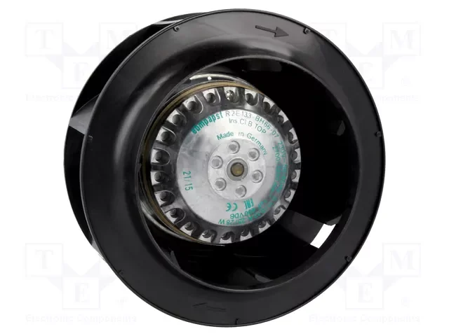 AC centrifugal fan