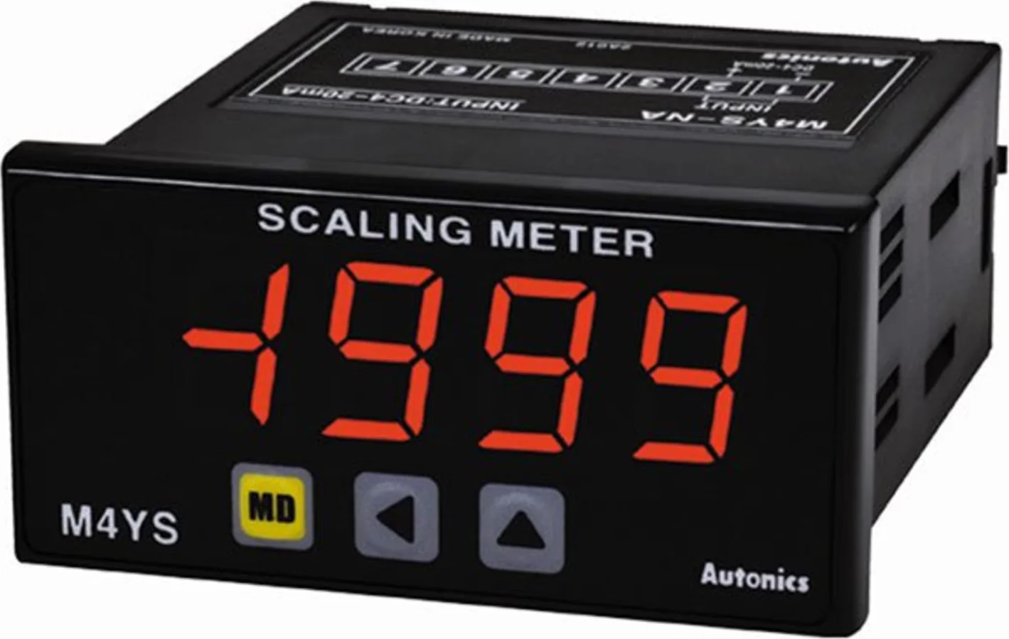 Scaling panel meter