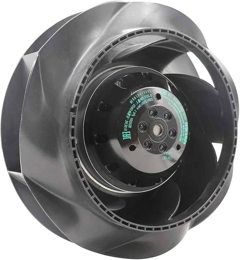 AC motorized centrifugal fan