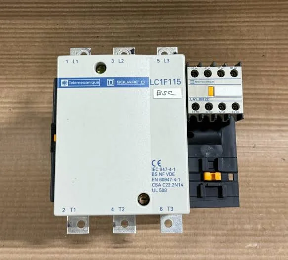 Contactor body without coil
