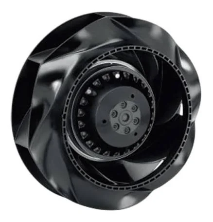 Centrifugal motorized impeller fan