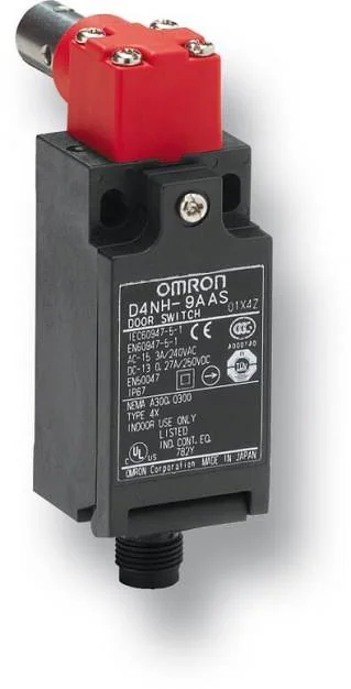 Safety-door hinge switch