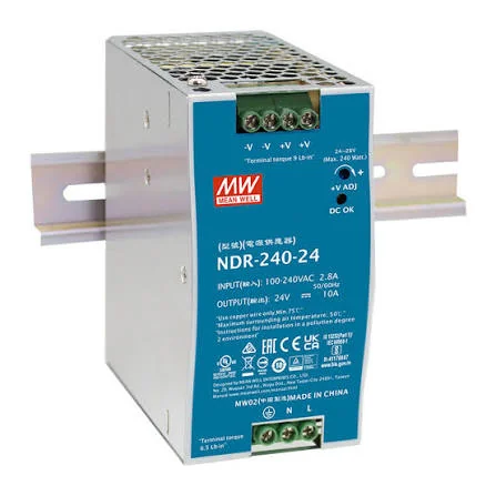  240W Industrial DIN rail power supply 