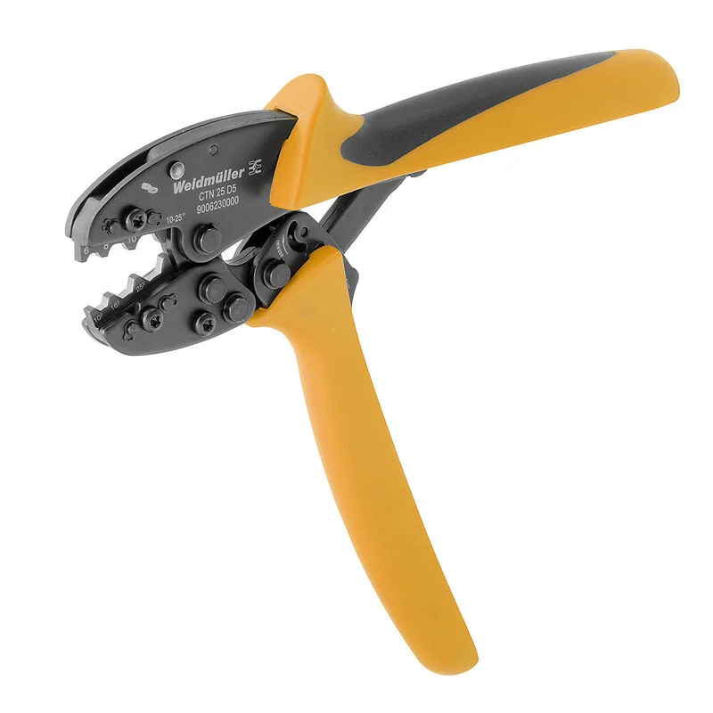 Pressing tool, Crimping tool for contacts