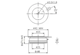 Phase Control Thyristor view 2