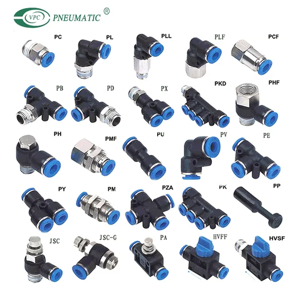 Pneumatic Fittings & Connectors