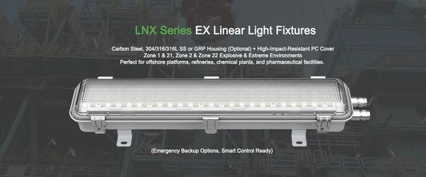 Explosion Proof Fluorescent/Linear Lighting
