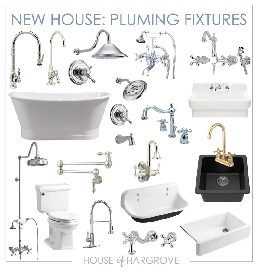 Plumbing Fixtures (Basins, Showers, Bib Cocks)