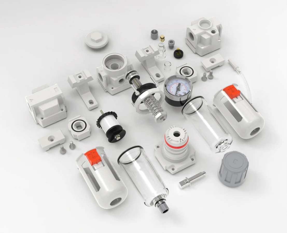 FRL Units (Filter, Regulator, Lubricator)