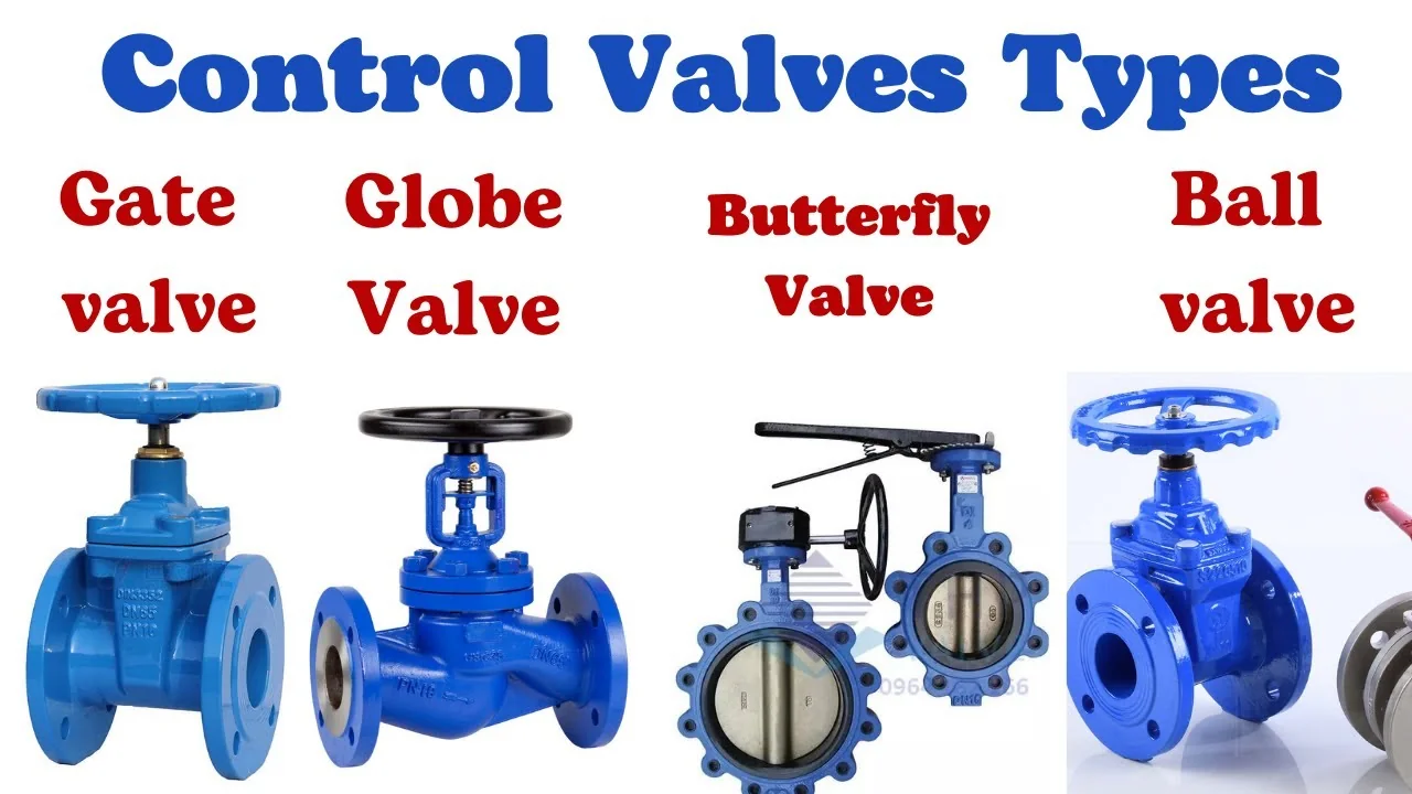 Valves (Ball, Gate, Globe, Butterfly)