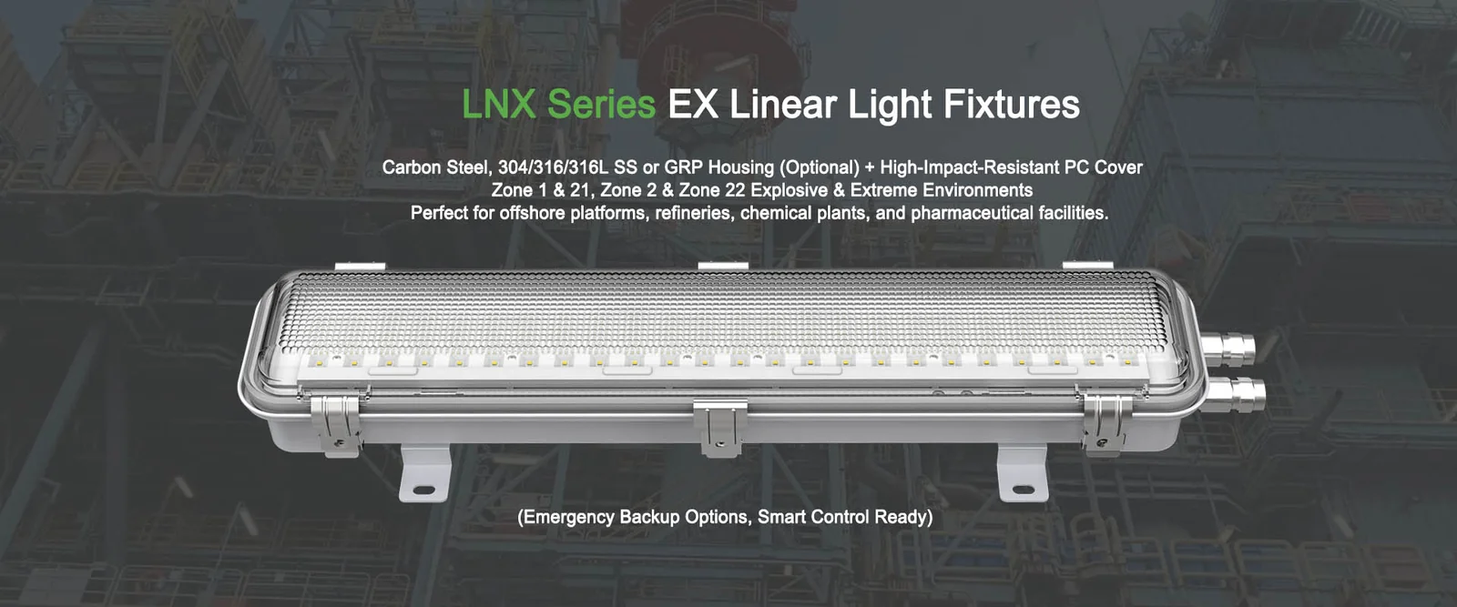 Explosion Proof Fluorescent/Linear Lighting
